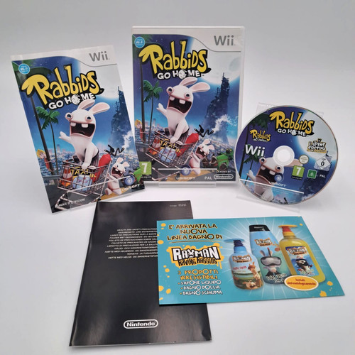 Rabbids home wii - go,