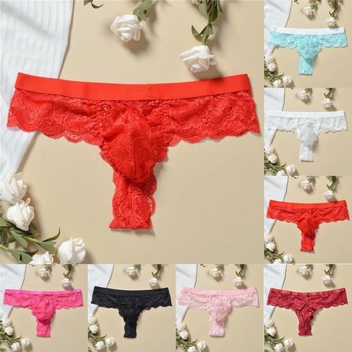 String homme dentelle