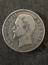 5 FRANCS NAPOLEON III TETE NUE