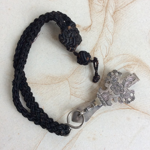 Ancien crochet chatelaine - ancien, de