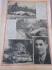 Fête raison Rome Char casque colonial Ladoumègue Print 1935