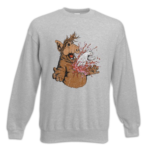 Horror sweatshirt pullover - a,