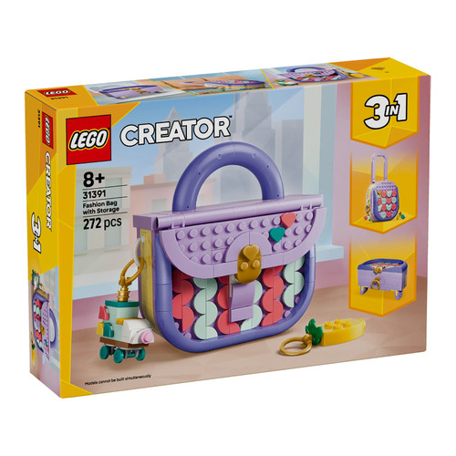 Lego 31391 sac fashion - sac, avec