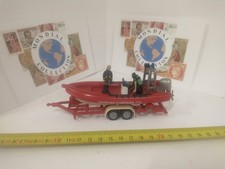 PMPB8-0390 camion sapeurs pompiers SIKU REMORQUE BATEAU ZODIAC