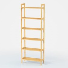 ÉTAGÈRE À LIVRES PIN BOIS MASSIF ÉTAGÈRE DE BUREAU COULEUR NOYER/AULDE/CHÊNE/...