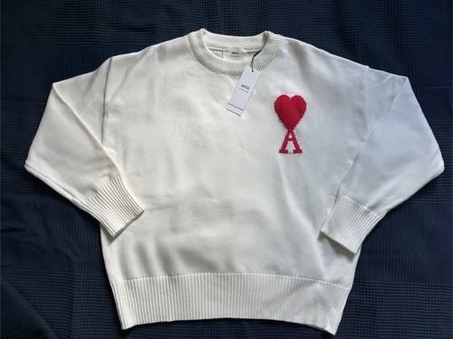 Pull ami paris blanc - pull,
