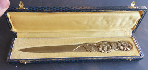 Superbe coupe papier - , bronze