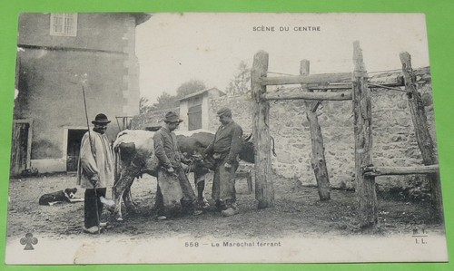 Cpa carte postale 1910 - postale, ferme
