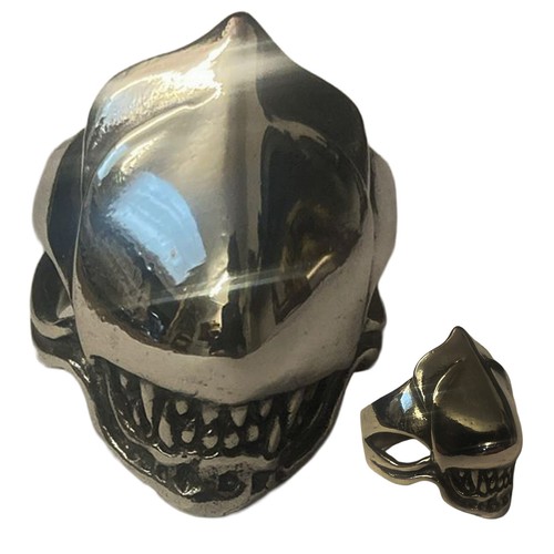 Bague tête alien xenomorph - bague,