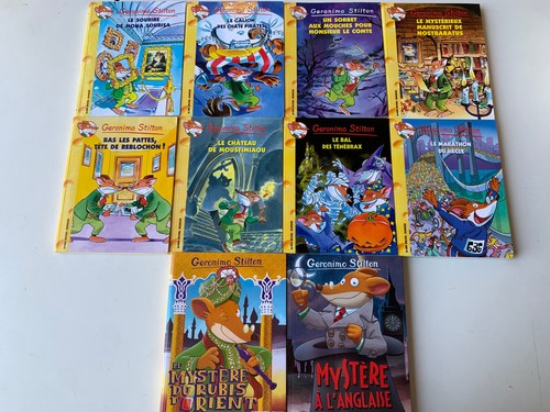 Lot livres géronimo - lot, 10