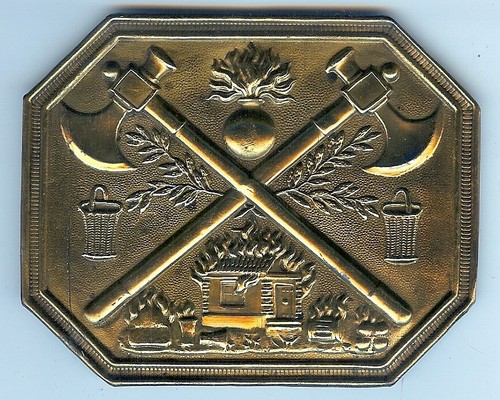 Plaque giberne - de,