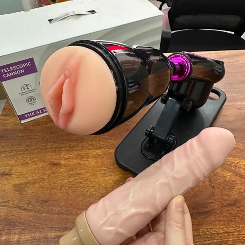 Sex machine thrusting dildo - sex,