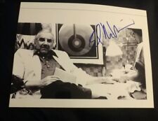 ED MCMAHON SIGNED 8X10 PHOTO STAR SEARCH #4 W/COA+PROOF RARE WOW
