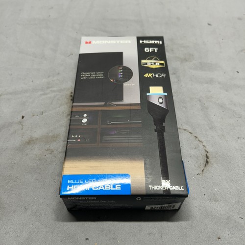 Monster blue led light hdmi - monster,