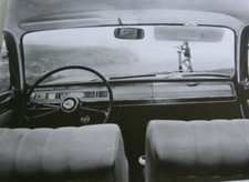 Photo presse SIMCA 1000 le tableau de bord de la GLS