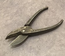 Outil Ancien Petite Cisaille À Tôle Pince Coupante Objet De Métier Ancien 15 Cm