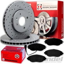 ZIMMERMANN Sport Disques + Revêtements Avant pour VW Golf 7 8 Audi S3 Leon Cupra