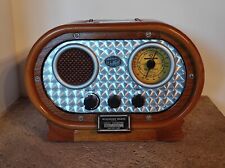 Radio bois vintage, rétro AM/FM SPIRIT OF St LOUIS, fonctionne bien