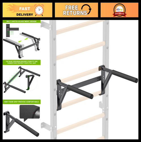 Swedish ladder wall gym dip - ladder,