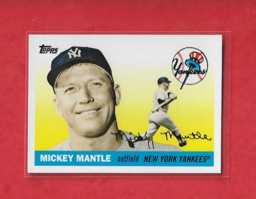 Baseball topps 2008 mickey - 2008,
