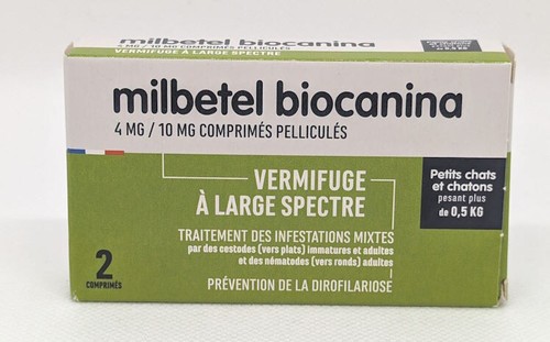 Milbetel biocanina vermifuge - milbetel,
