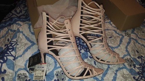 Zara beige heels - beige,