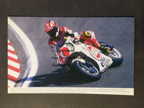 Kevin schwantz sur suzuki - suzuki, moto