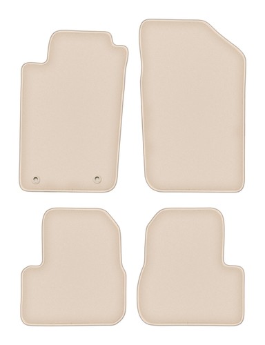 Tapis sol velours beige - de,