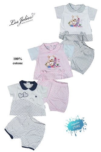 Ensemble bébé manches - manches, et