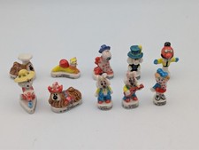 lot 10 fèves Le Manège Enchanté Pollux 1990 AB Productions