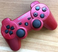 MANETTE SANS FIL OFFICIELLE SONY DUAL SHOCK 3 SIXAXIS PS3 PAL EU Rouge écarlate