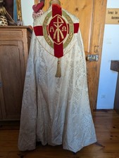 ancienne Cape De Prêtre , Messe ,  Chasuble , église