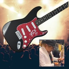 GFA Alice Cooper Guitariste Ryan Roxie Signé Électrique Guitare Preuve COA