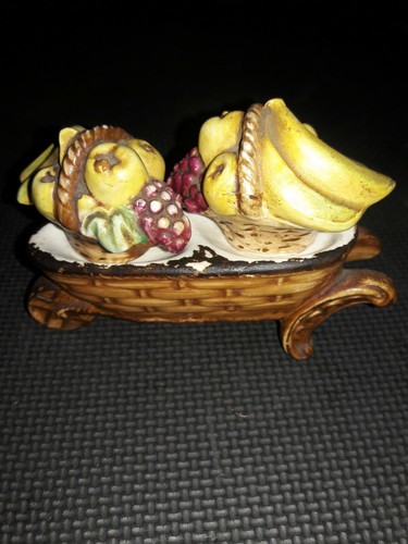 Vintage 1960 ceramic fruit - 1960's,
