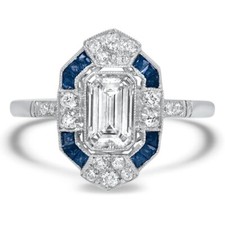 Bague de fiançailles art