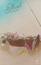 CPA Fantaisie Poissons 1er