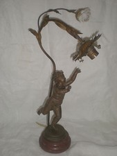 ANCIEN PIED  SUPPORT DE LAMPE