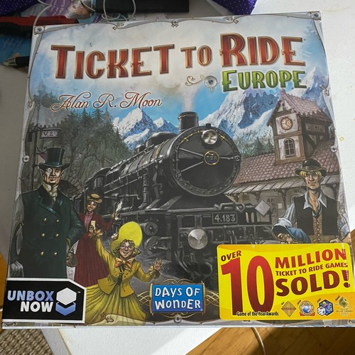 Ticket ride europe board - europe,