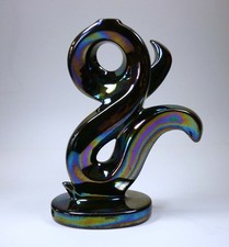 Pied de lampe en alquifoux