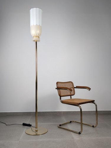 Lampadaire verre barovier - verre,