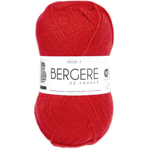 Pelote laine rouge - de,