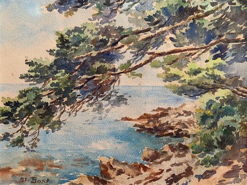 Rare aquarelle peinture - rare,