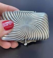 Pilulier en Métal Guilloché