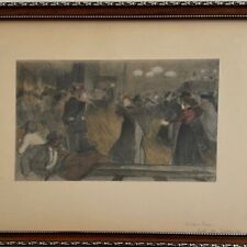 Lithographie en couleur par Théophile Alexandre Steinlen contresignée A5621