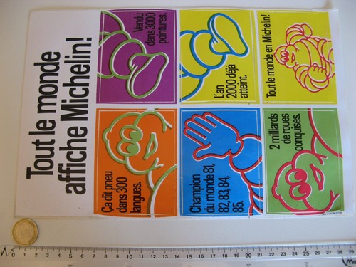 Lot sticker michelin - sticker,