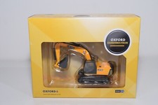 B4 1:76 OXFORD 76JS001 JCB JS220 EXCAVATRICE SUR CHENILLES GRUE EXCAVATRICE M...