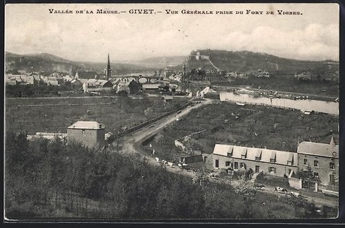 Cpa givet vue - vue, générale