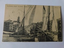 83 VAR CARTE POSTALE CPA SAINT-TROPEZ N°240 voiles au sec
