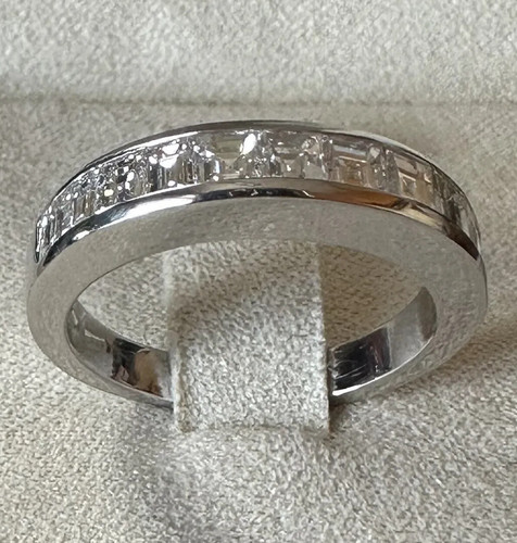 Bague alliance blanc 18kt - bague,