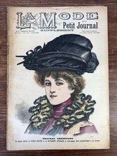 Revue LA MODE DU PETIT JOURNAL  1901 Nr 11 + Patron Pattern BOLERO ELEGANT